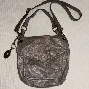 Fossil Long Live Vintage 1954 Shimmer Crossbody Bag